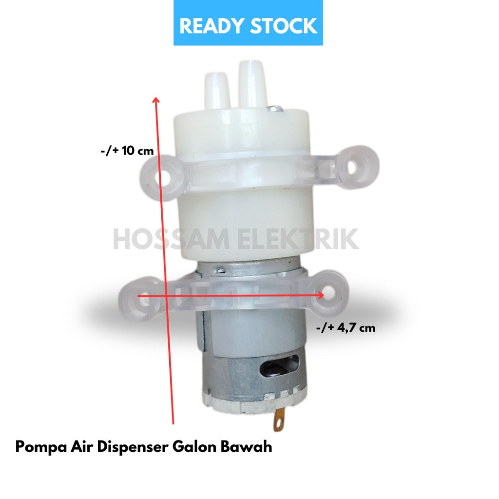 Dinamo Pompa Air Dispenser Galon Bawah DP 02 / DC 12 V Mini Motor Dinamo Dispenser Air