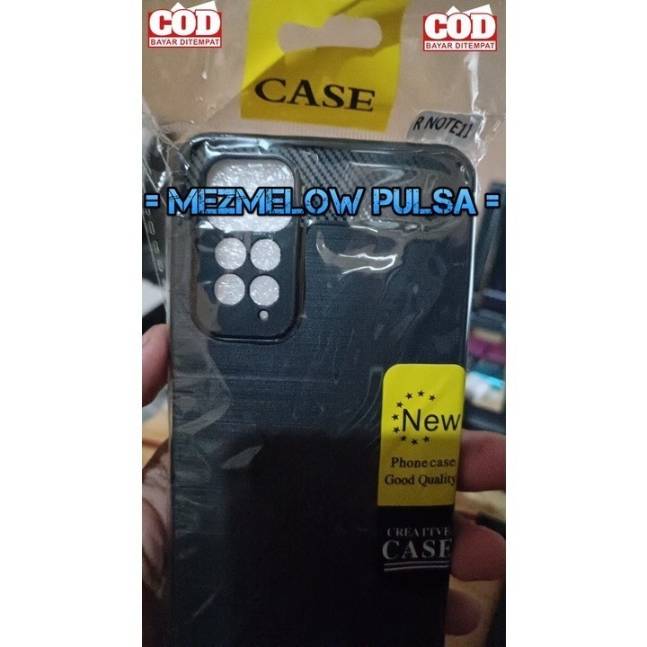 Casing Caseng Softcase Soft Case TPU Fiber Carbon Silicone Case XIAOMI REDMI NOTE 11 BIASA / REDMI NOTE 11 PRO / NOTE 12 PRO 4G - Gambar 2