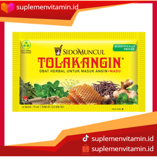

Tolak Angin Cair Sidomuncul Box 12 Sachet Original