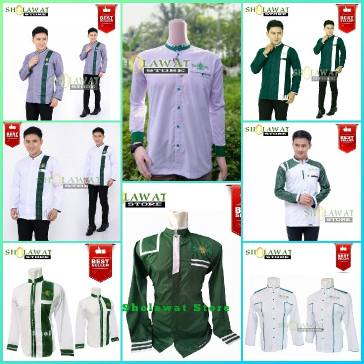 [PROMO MURAH 150RB 2PCS] Koko Nahdlatul Ulama NU / Baju Koko NU Nahdlatul Ulama Murah / Koko NU Nahd
