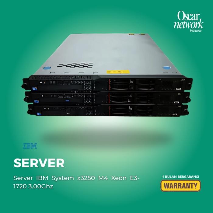 Server IBM System x3250 M4 Xeon E3-1720 3.00Ghz