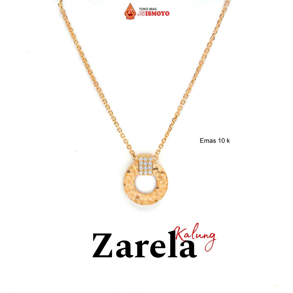 Kalung Emas Mas Asli Model Zarela J5 Ismoyo