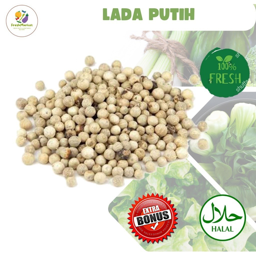 

Lada Putih 20 Gram Sayurinstant
