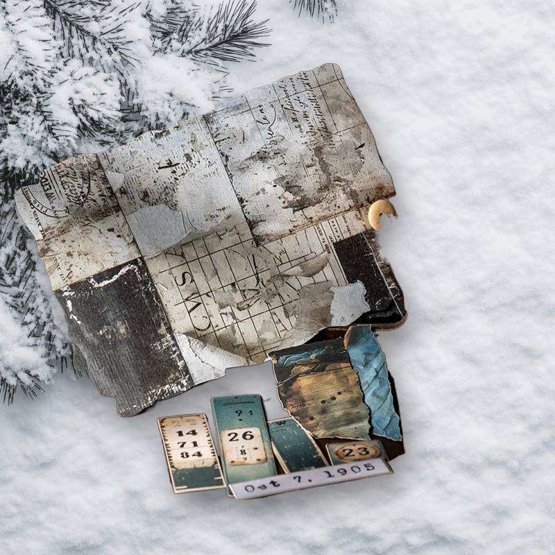 

50Pieces School Supplies Notebooks Media Collage Pack Handmade Albums Writing Pads Vintage Junk Journal Materials Writing Pads