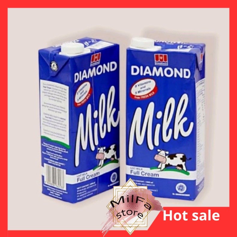 

MF1192 Diamond Milk UHT full cream 1Liter