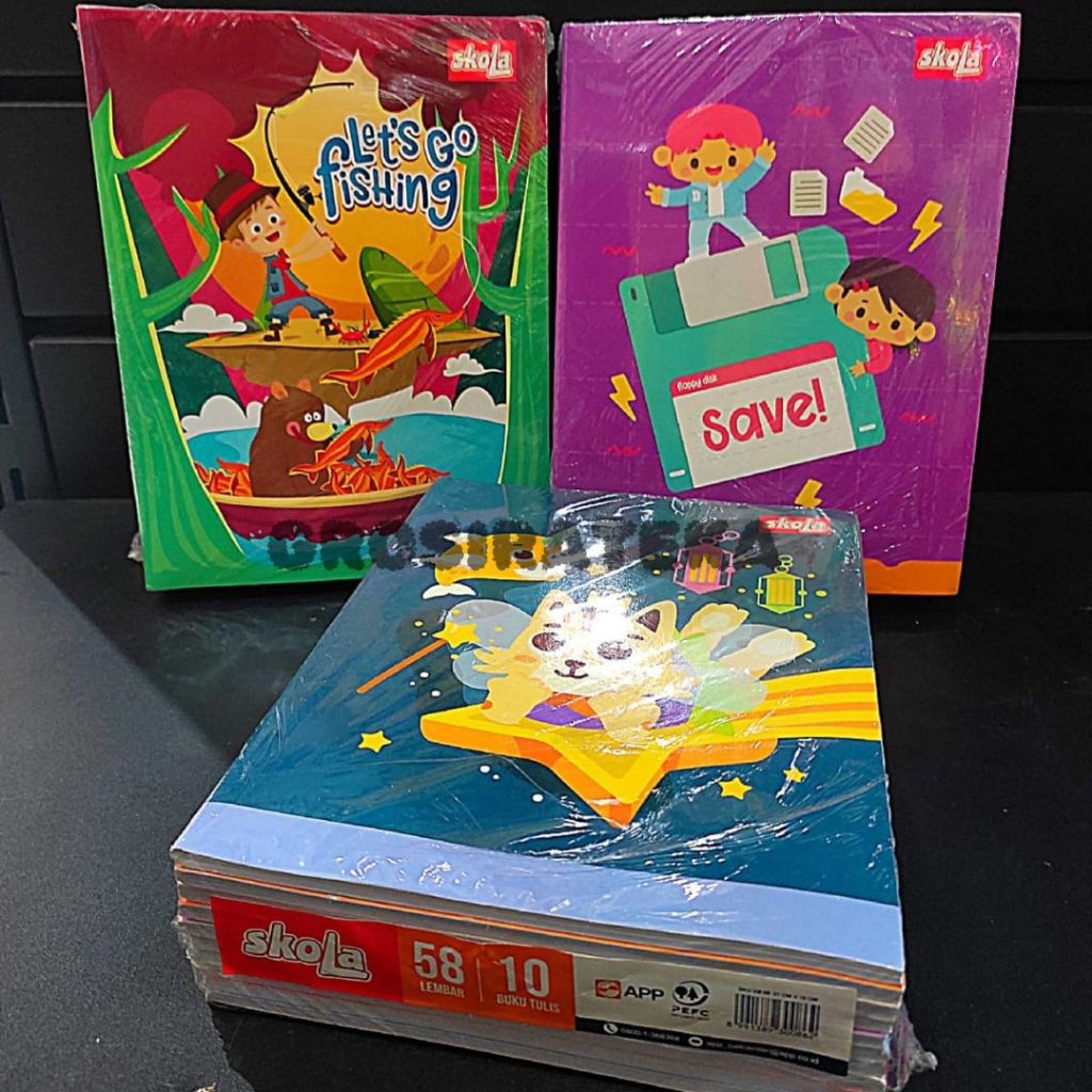 

BUKU TULIS ISI 58 LEMBAR SKOLA