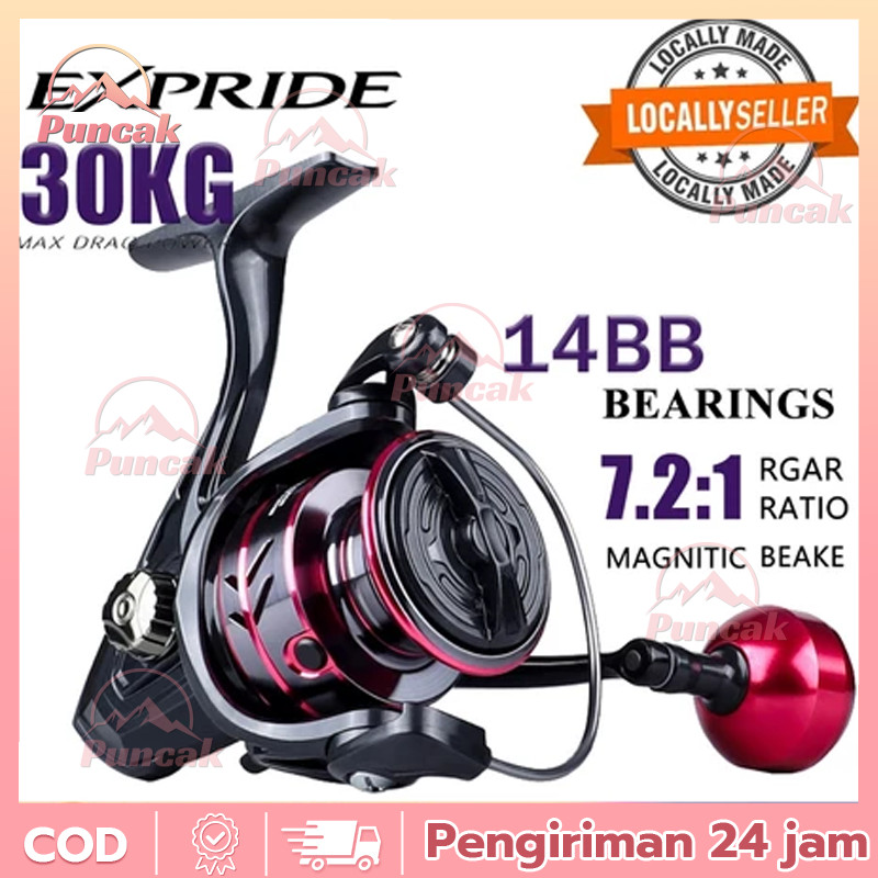 Sgr - PUNCAKReel Pancing 500-7000 30Kg Metal Real Pancing Power Handle Murah bc Pancing Reel Full
