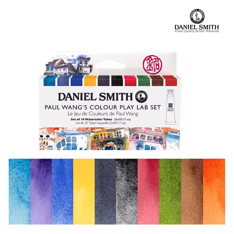 

Daniel Smith MICHAEL SOLOVYEV'S Professional Artist Watercolor Paint 10/6 Color 5ml Jean Haines THOMAS SCHALLER Set Painting