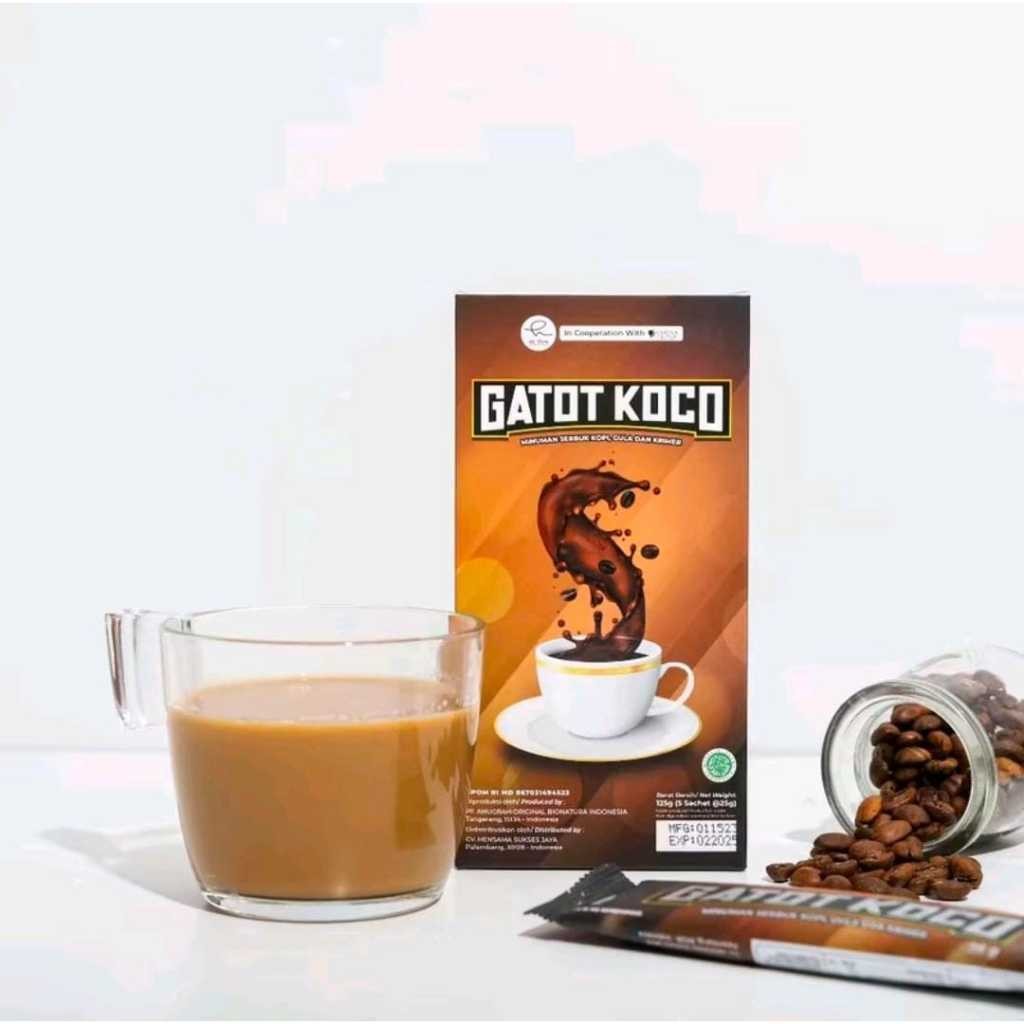 

TERBARU GATOT KOCO MINUMAN SERBUK KOPI, GULA DAN KRIMER 125G (5 SCHT) PRODUK TERLARIS