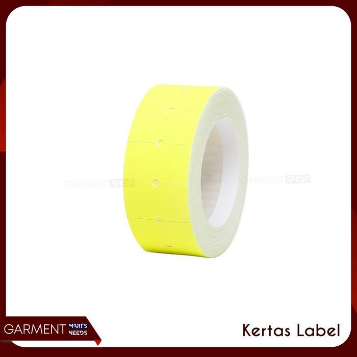 

[Barang Baru] PROMO Isi Label Harga Warna Warni 1 Baris 10 Roll Alat Price Labeller Refill - Kuning Paling Laris