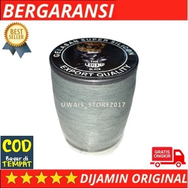 GLK - (Uwais_Store2017) Benang Gelasan The Legend Black Layangan / Gelasan Layang layang Tajam Turna