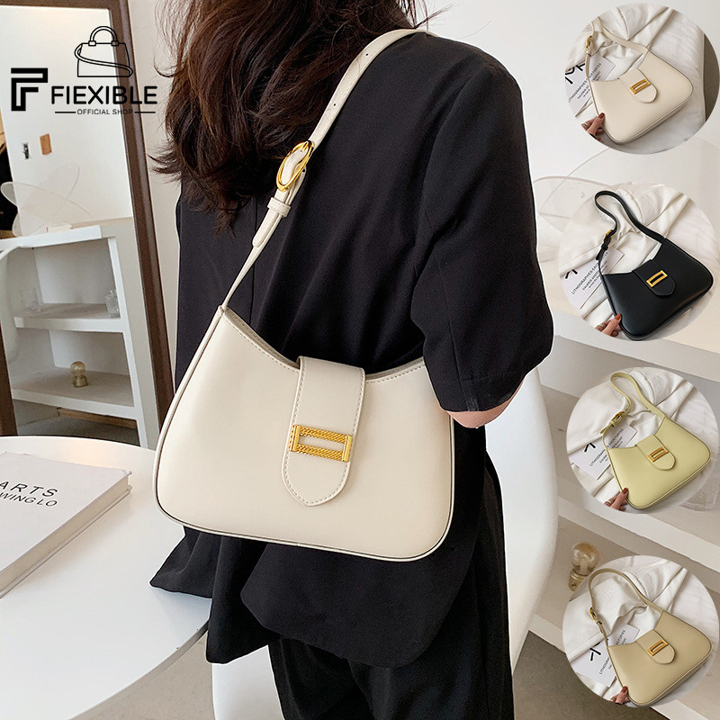 【Gratis ongkos kirim】COD  Ready  Tas Bahu Selempang Tas Bahu  Busur Mutiara Tas Wanita Fashion Tas B