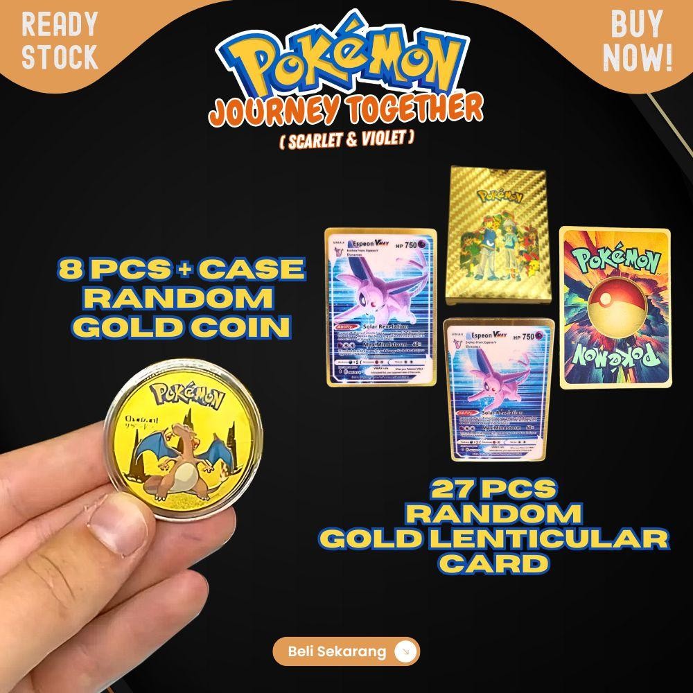 koin emas pokemon plus Pokemon Trading Card gold edition bonus kotak