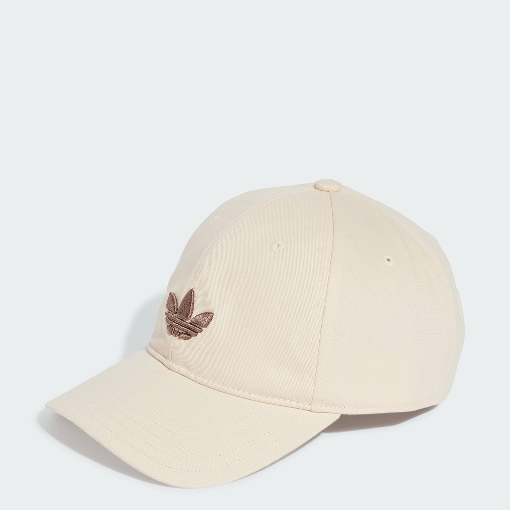 adidas Lifestyle Adicolor Classic Trefoil Baseball Cap Unisex White JC6037