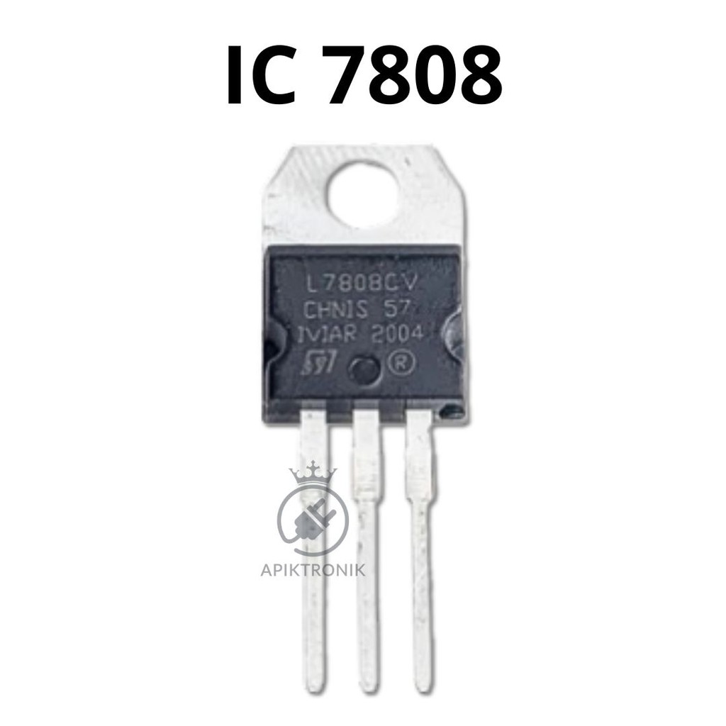 IC 7808 Original 8V 1A Fixed Voltage Regulator untuk Power Supply