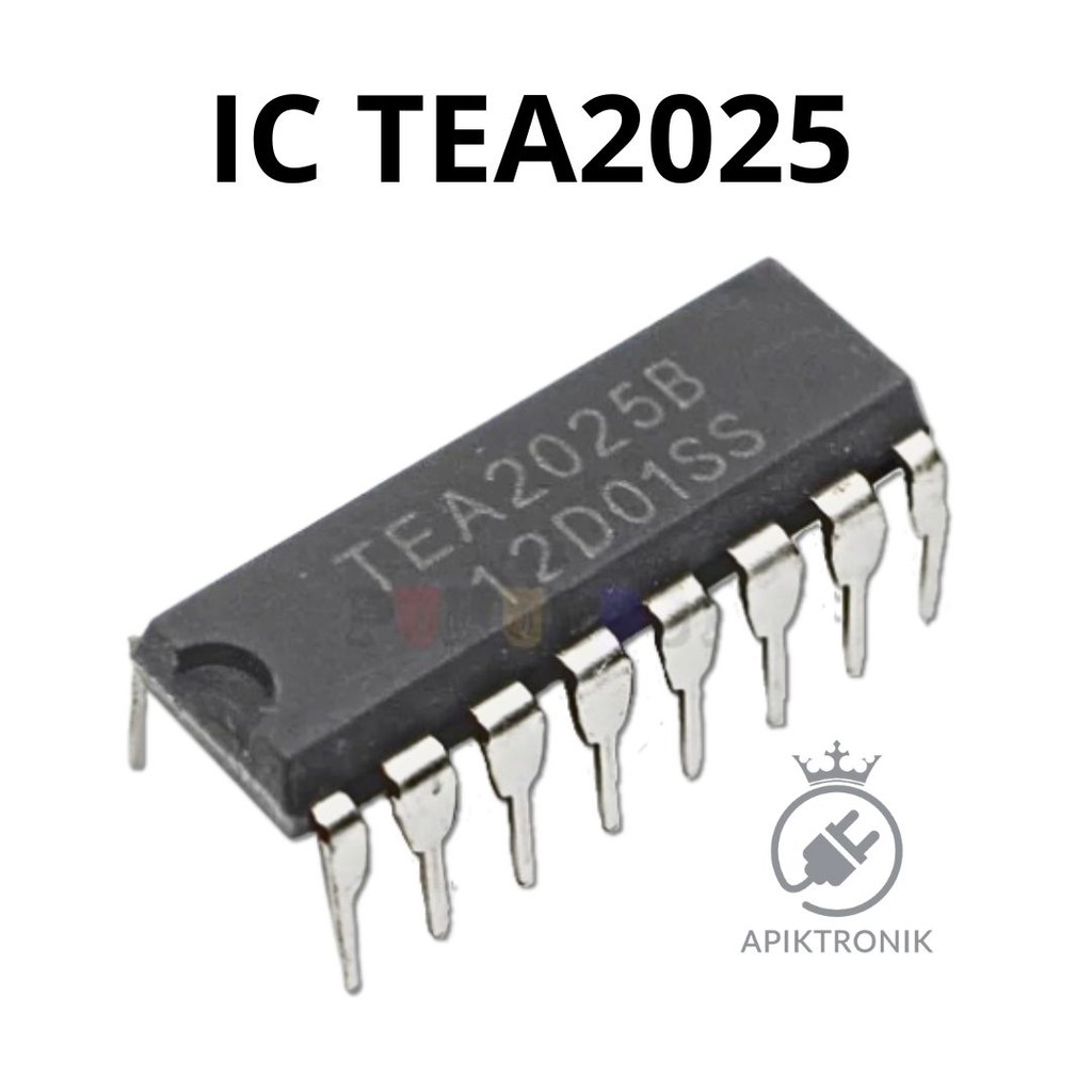 IC TEA2025 5W Dual Power Amplifier - Untuk Radio & Speaker Portable