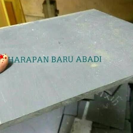 PVC Sheet Abu-Abu 3mm x 45cm x 65cm / PVC Sheet Grey