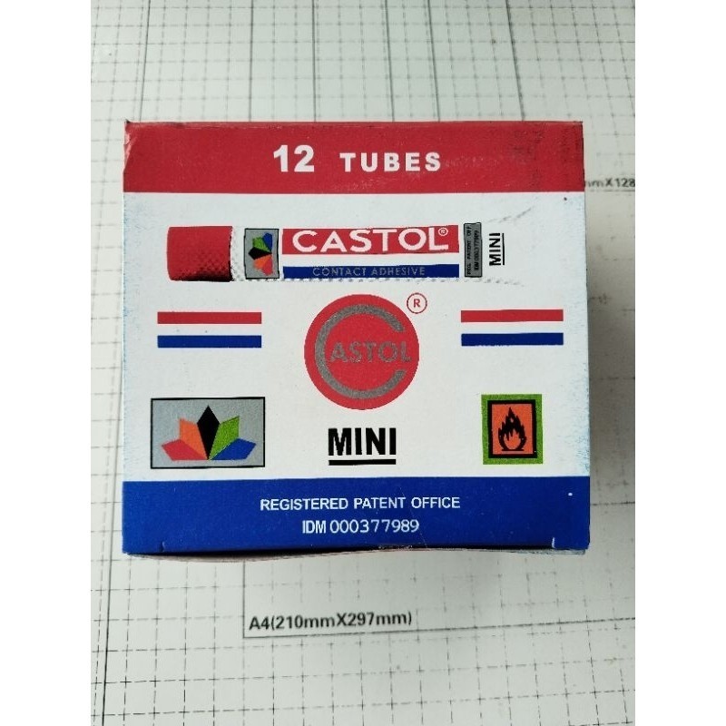 

(1 PACK)LEM CASTOL MINI ORIGINAL ISI 12 PCS / LEM SEPATU / LEM PALING AMPUH