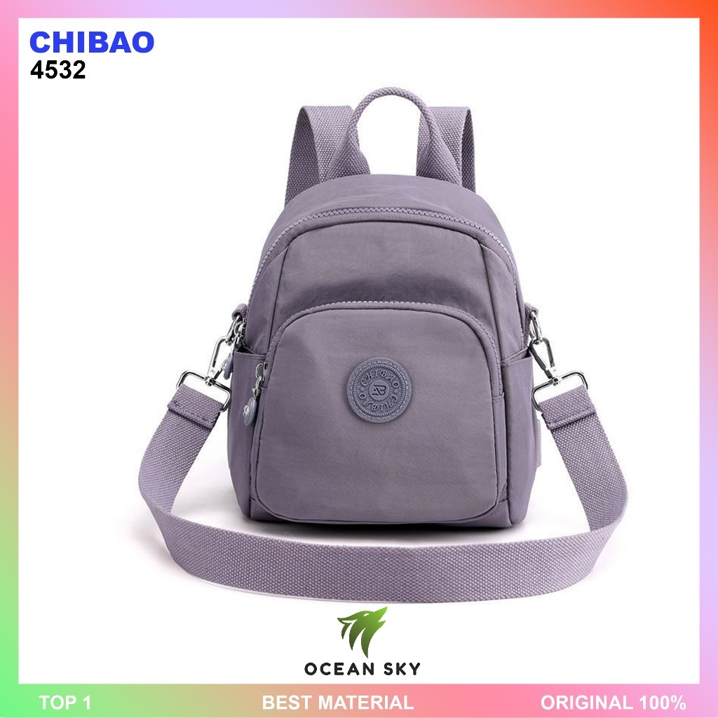 Chibao ori 4532 - CHIBAO 4532 Tas ransel CHIBAO 4532 Original produk import tas selempang import ter
