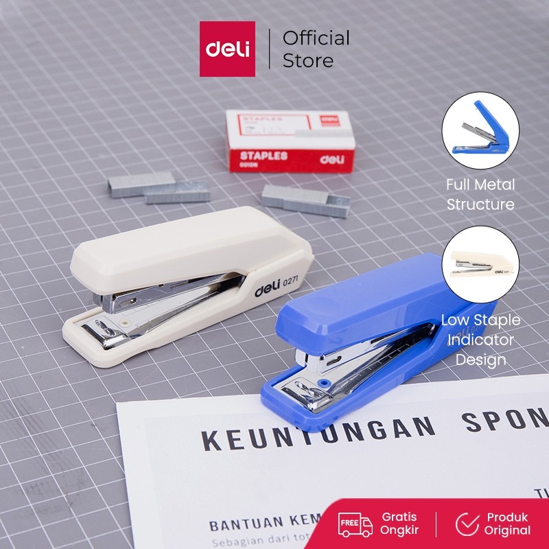 

Deli Stapler Set 15 Lembar Ukuran #10 E0272