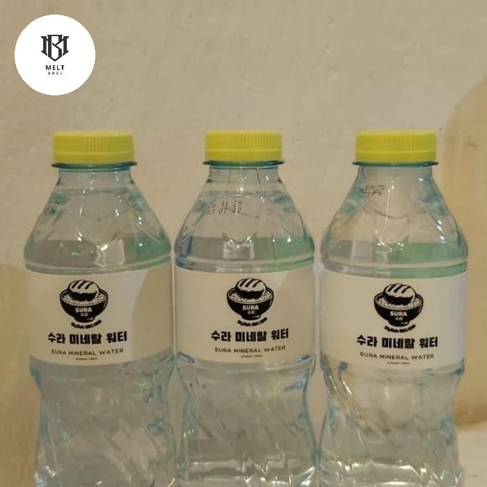 

Air mineral 330 ml custom label