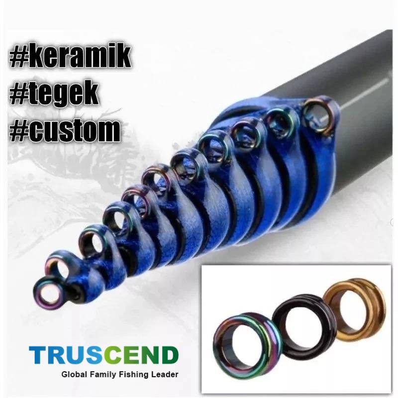 10PCS Ring Keramik untuk Tegek Kolong Ring Guide Tegek