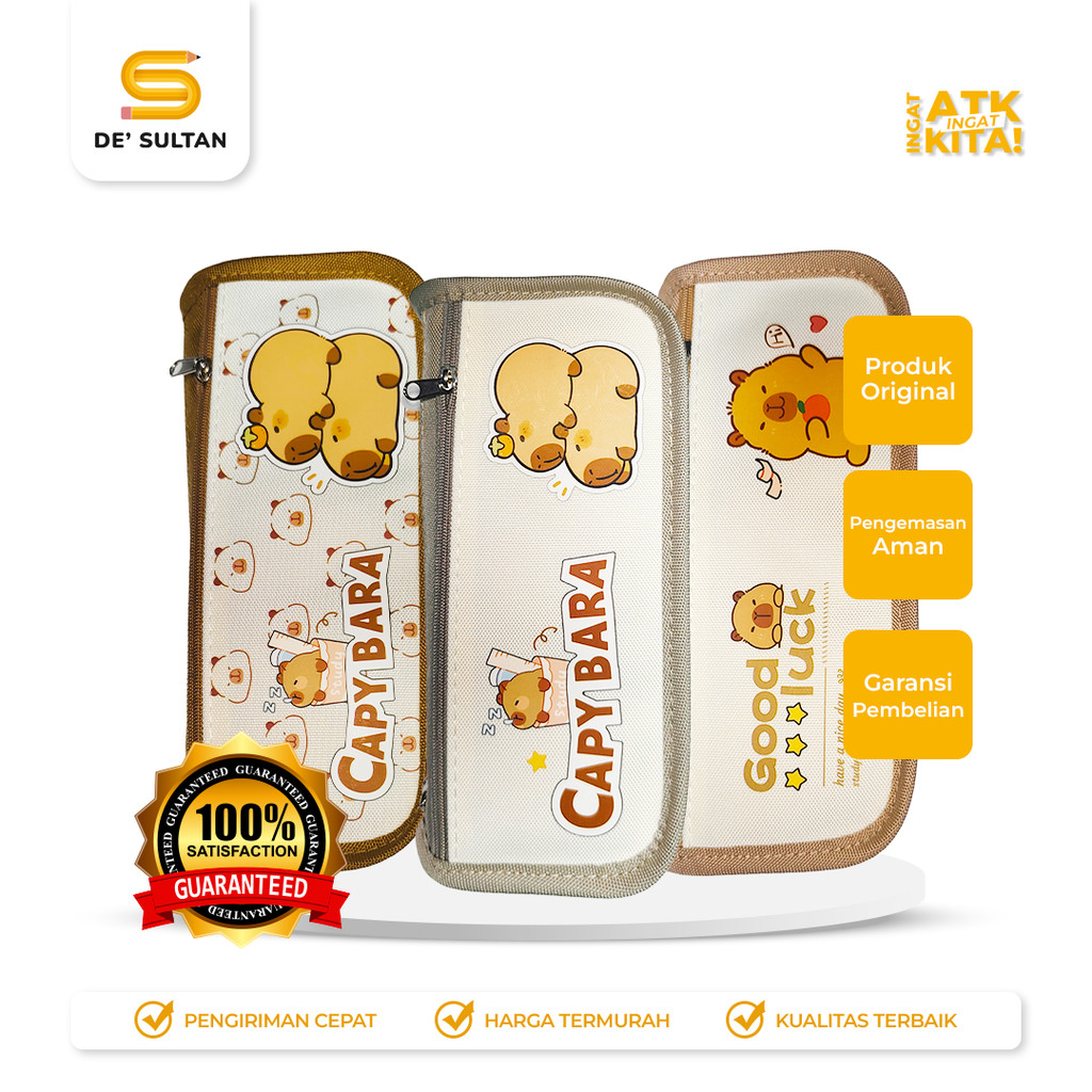 

KAYAGI TEMPAT PENSIL CAPYBARA KY-9111 (1PC)