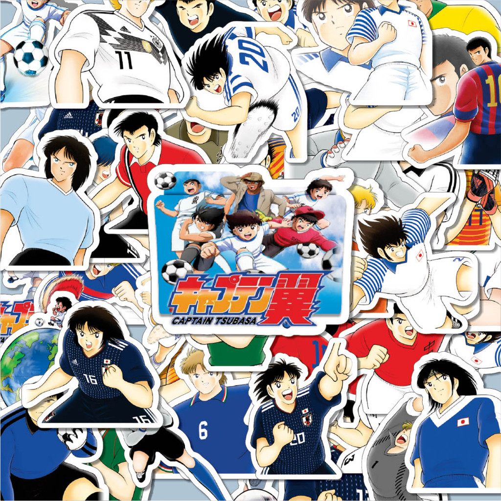 

100PCS Lucu Stiker Anime Series Tsubasa Character Mix Stiker Aesthetic Stiker Anti Air Stikers Berperekat Waterproof sticker decal buat Motor Helm Buku Journal Koper Casing HP Laptop Botol Minum Hadiah anak