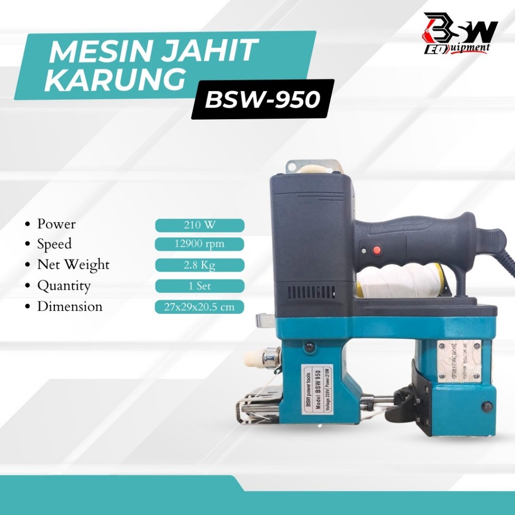 Bsw Reaim Mesin Jahit Karung Portable Portable Bag Closer Original Mesin Jahit Karung Beras Geotexti
