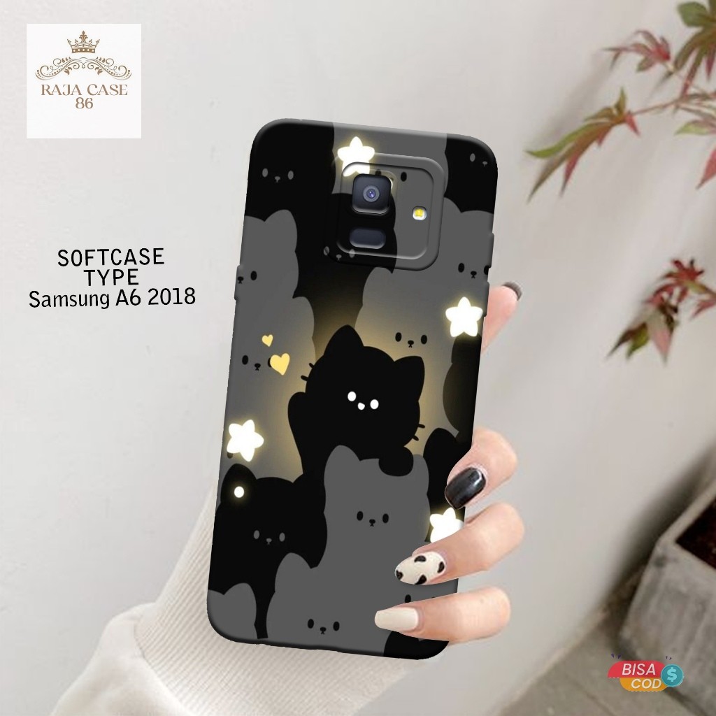 Case Samsung A6 2018 - Casing Samsung A6 2018 - Motif case kartun - Samsung - Softcase Samsung A6 20