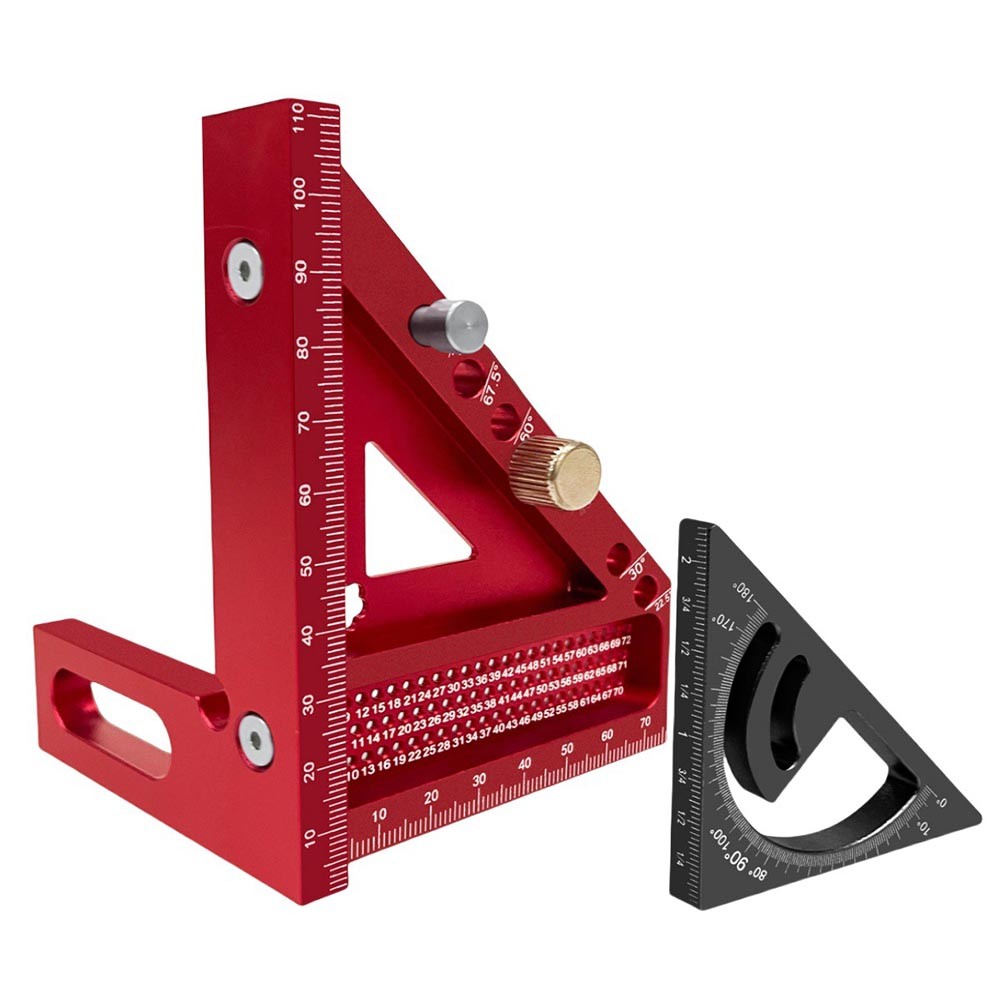 

For Carpenters T-square Scribing Holes Angle Ruler Construction Projects Angle Drawing Tool For Engineers And Decorators