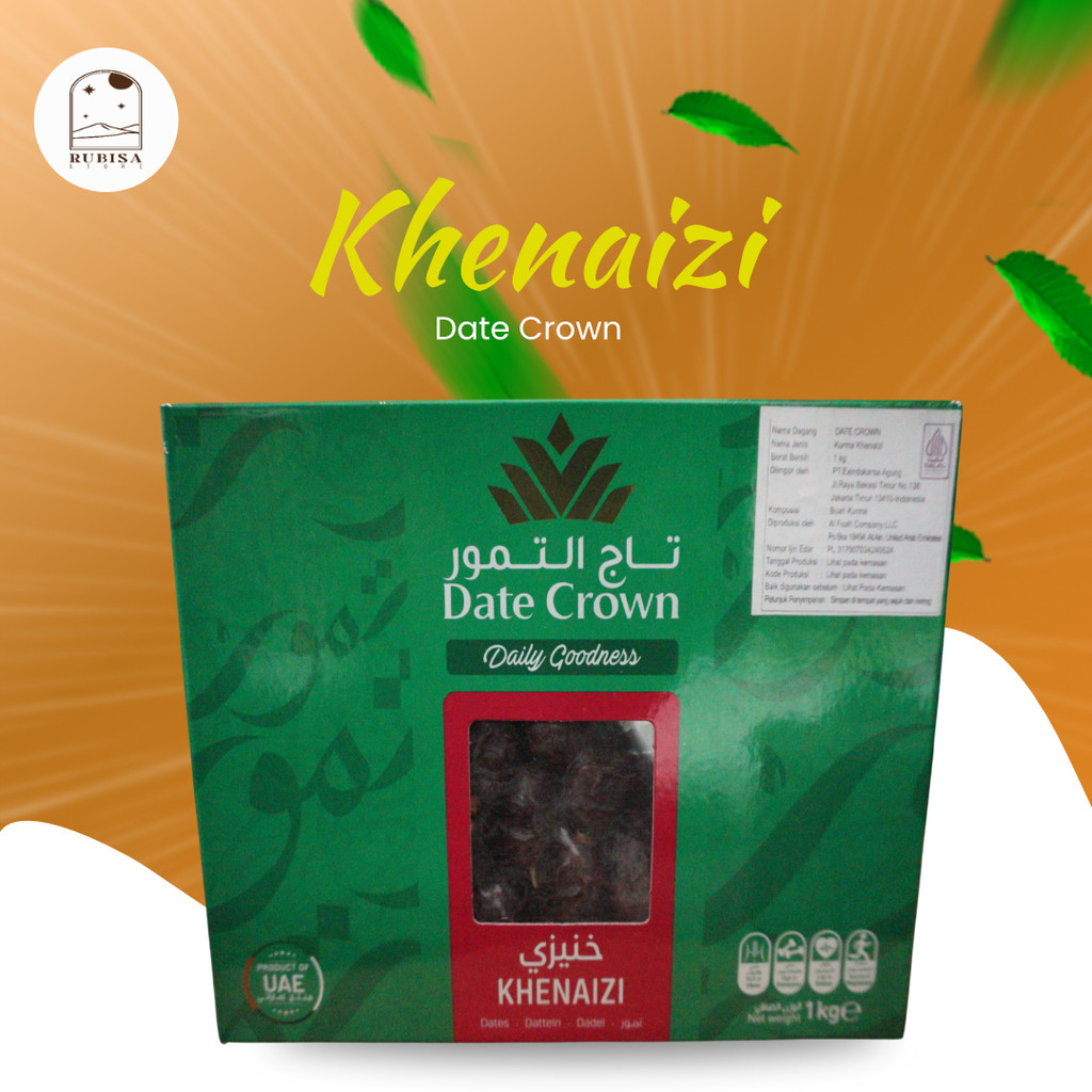 Kurma Date Crown Khenaizi 1kg - Kurma 1kg - khenaizi 1kg - Date Crown