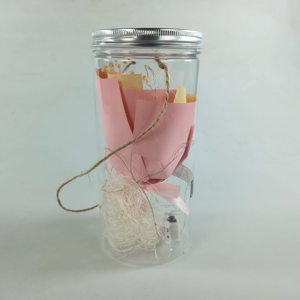 

BALONAR Lampu Bunga Mawar Dekorasi LED Eternal Flower Dome Glass - BL85