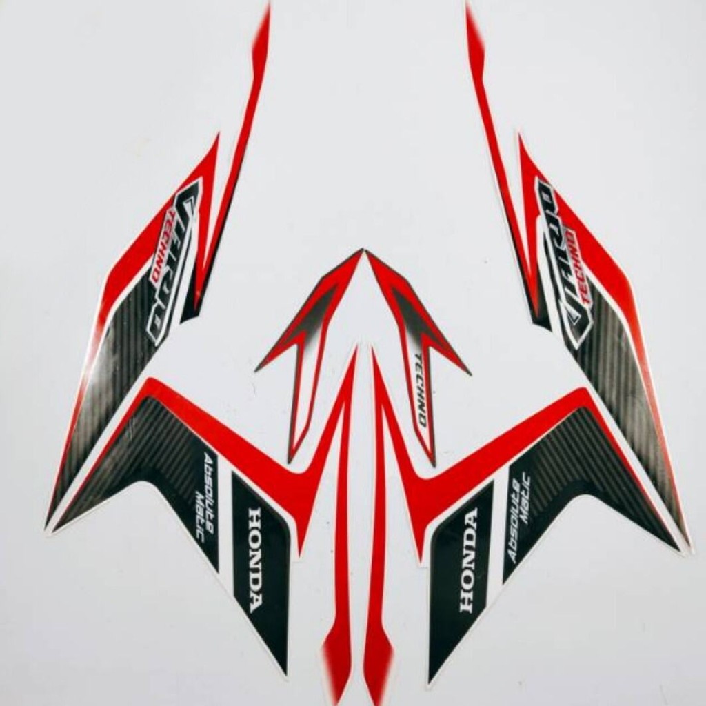 striping Ori body Honda Vario techno 110 cbs 2011 2012 stiker bawaan original bodi honda vario injek