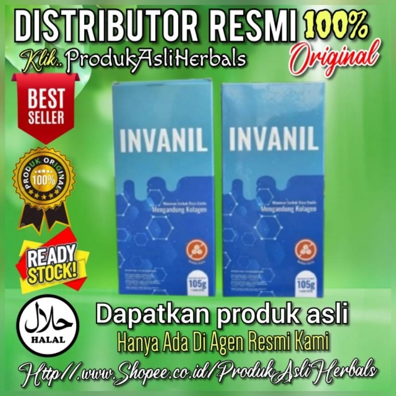 

INVANIL ASLI ORIGINAL OBAT SENDI TERBAIK MINUMAN COLLAGEN HERBAL