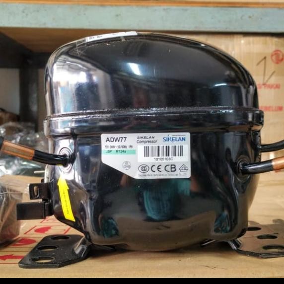 KOMPRESOR CHELLER SIKELAN 1/5 PK Model ADW77 Freon R134a