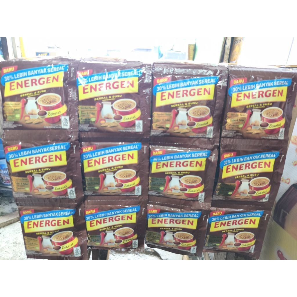 

Energen Susu Sereal 1Renteng isi 10 Sachet