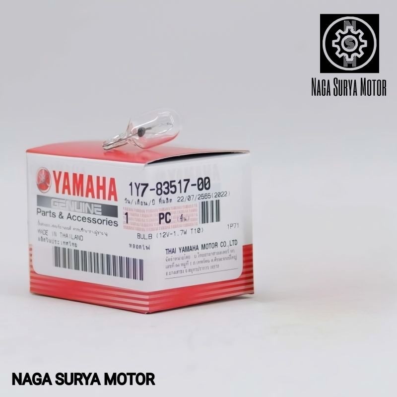 Bohlam Bulb lampu speedometer Yamaha Vega RR 1Y7-83517-00 ORI YGP