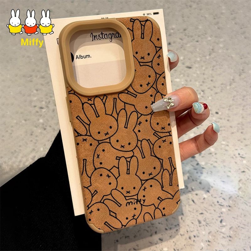 

The Kawaii Miffy Rabbit Phone Case Is Suitable for 16promax/ 15/14/13Pro Max Phone Cartoon Cute Cases 12/11