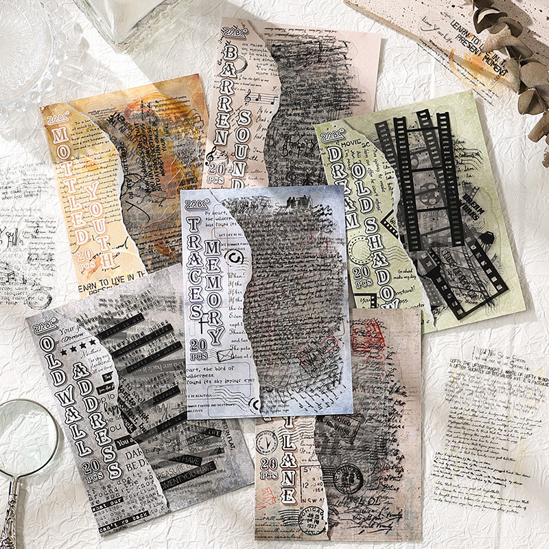 

[Gongjin] Sticker JYYM QuoteS Kata Indah Quotes Estetik Retro Handwriting Tulisan Stiker Bujo