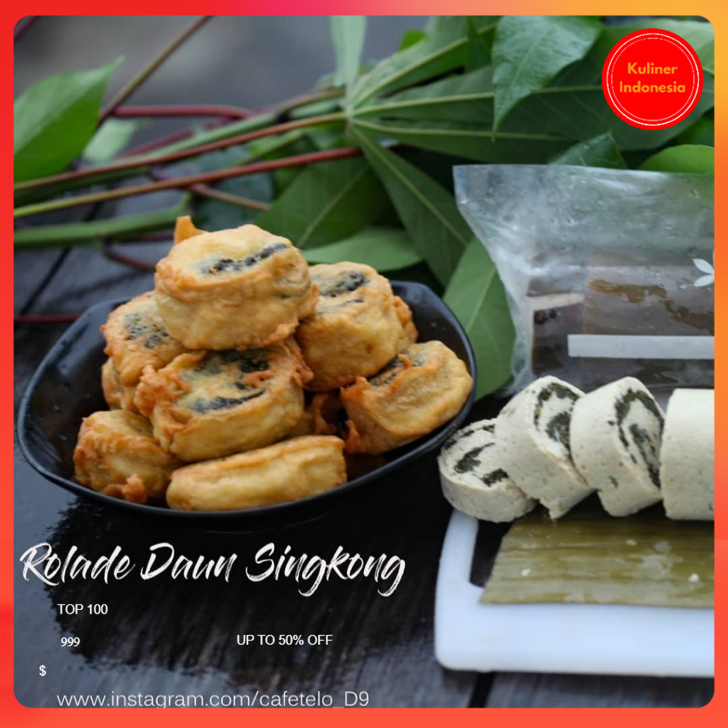 Rolade Daun Singkong D9 – Lezat, Bergizi, dan Siap Saji