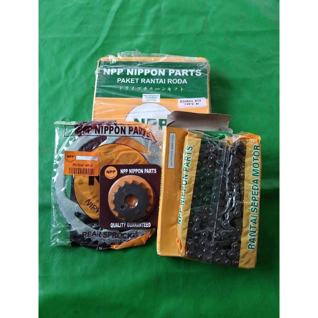 gear set gir set komplit rantai yamaha R15 NPP