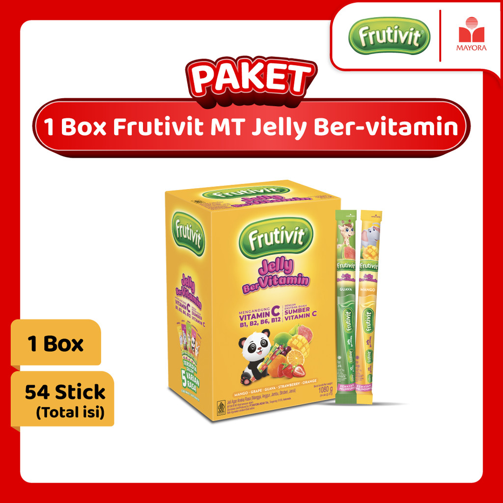 

Paket 1 Box Frutivit MT Jelly Ber-vitamin