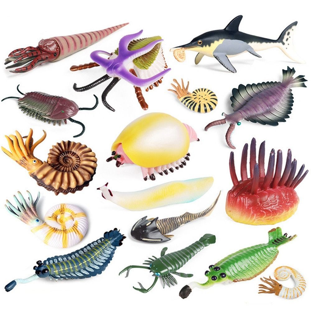 Prehistoric Ocean Animal Figure Simulation Anomalocaris Marine Life Figurines Ancient Educational Tr