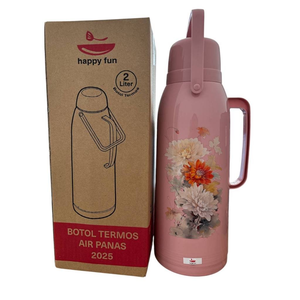 Happy Fun Botol Termos Air Panas 2 Liter Yohoyo Sukes /  Termos Air Panas Vacum Flask