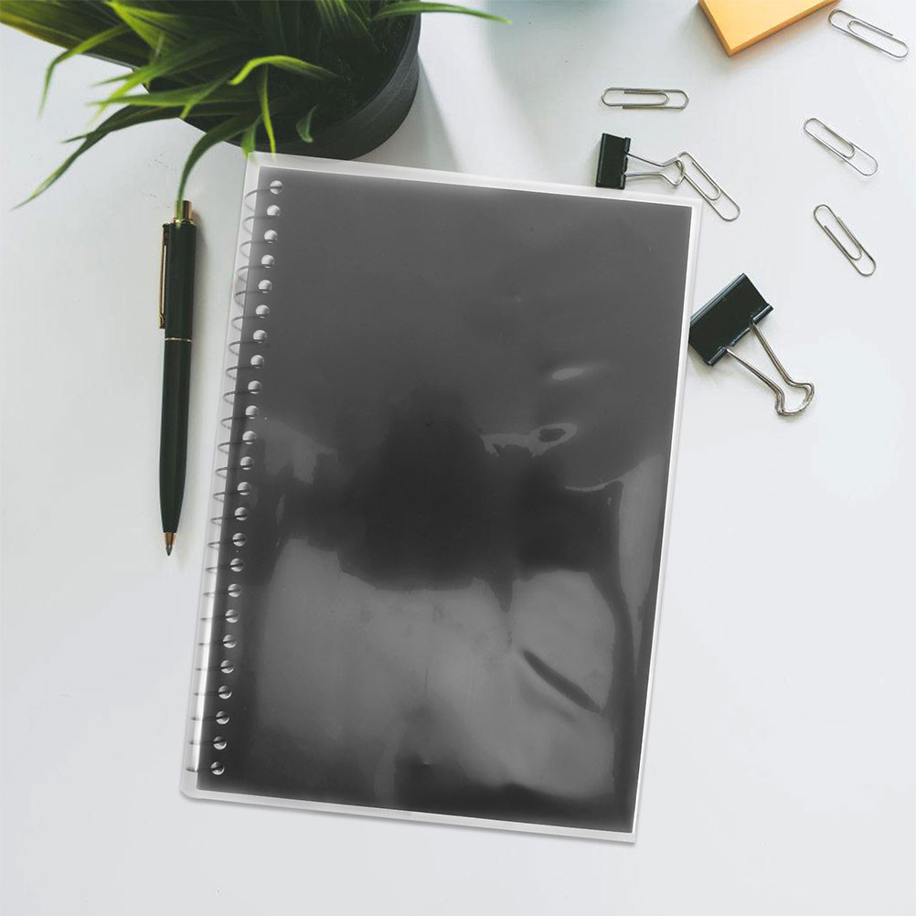 

40pcs Book Cover Protector Clear Plastic Film for Textbooks Hardcover Waterproof Lightweight Practical Notebook Covers