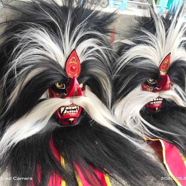 BISA COD Ganongan dewasa premium / ganong super / barongan / topeng / buto