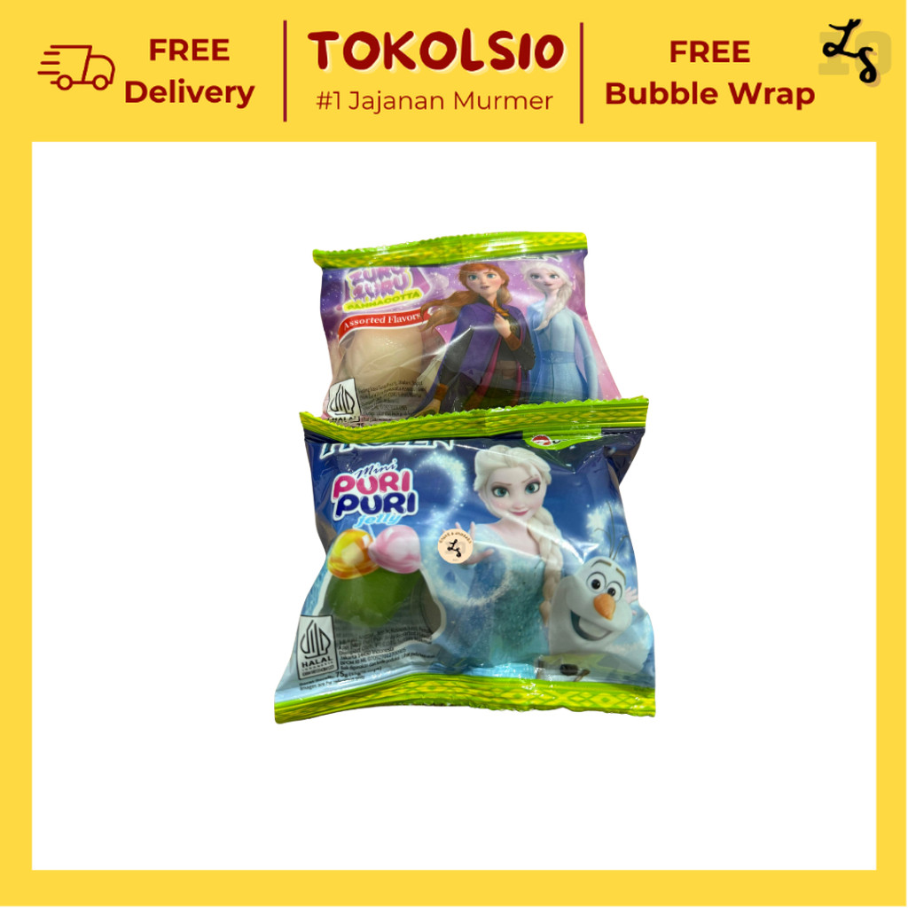

Disney Frozen Mini Puri Jelly/Zuru Pudding Jeli 1 Pack isi 5 cups x 15gr