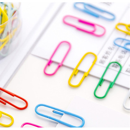 

Creative Multi-functional Paper Clip Color Binding Needle Student Candy Color Paper Clip Korean Version Of 50 Pieces