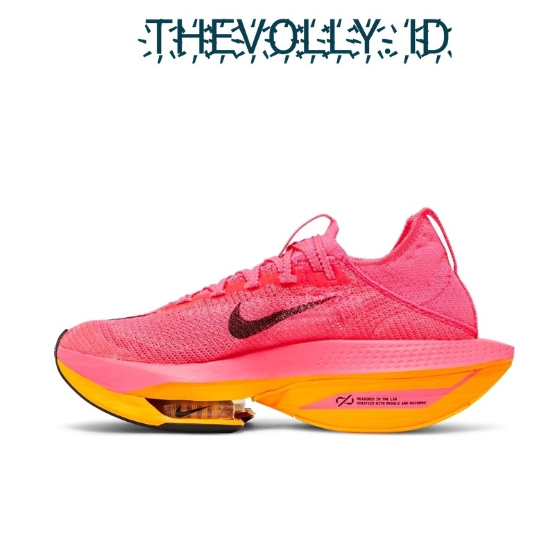 Sepatu Nike Air Zoom Alphafly Next% 2 Hyper Pink Laser Orange BNIB Original / Sneakers Pria